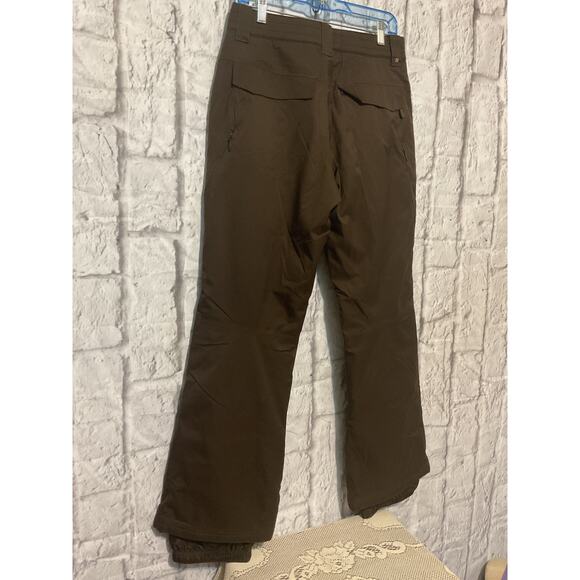 Orage Women’s Medium Snow / Ski Pants Brown Multi Pocket - Picture 7 of 8